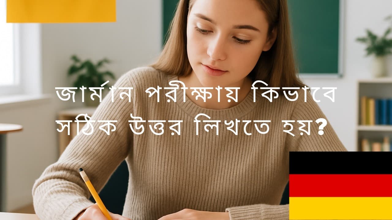 How to Answer Goethe-Institut A1 German Exam Questions Correctly | জার্মান Goethe-Institute A1 পরীক্ষায় কিভাবে সঠিক উত্তর খুঁজে পাবেন? 🇩🇪
