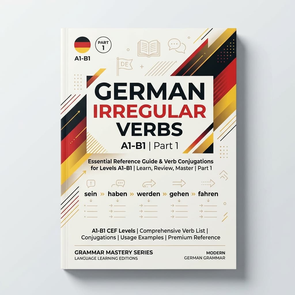 German Irregular Verbs A1–B1 · Part 1